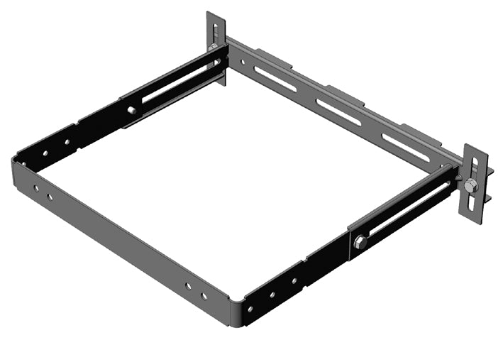Helios ELS-MHU, Universal-Montagehalter für Wand-, Decken-, Schacht- montage von UP-Gehäusen Helios ELS-MHU, Universal-Montagehalter für Wand-, Decken-, Schacht- montage von UP-Gehäusen
